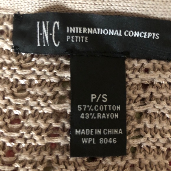 😍INC Ruffle Cardigan - Picture 4 of 4